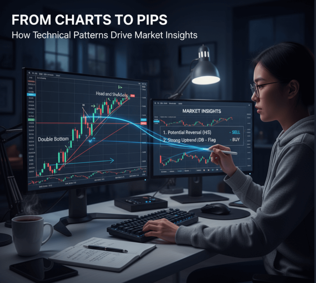 From Charts to Pips: How Technical Patterns Drive Market Insights