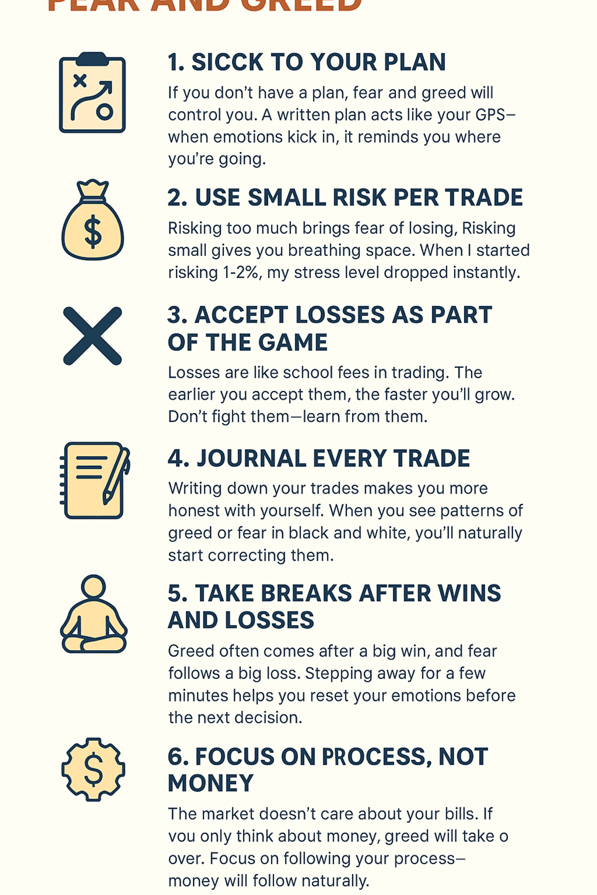 10 Trading Psychology Hacks to Manage Fear and Greed